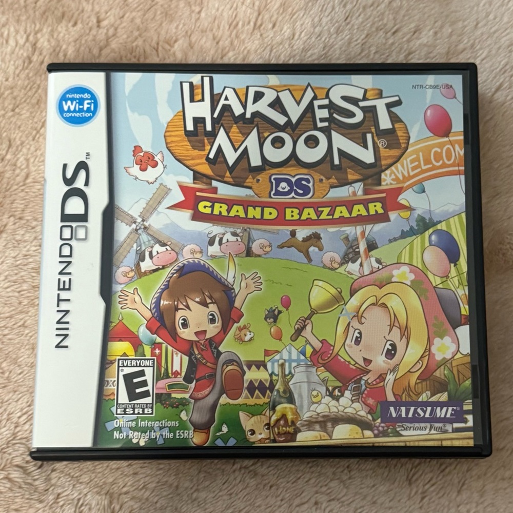 Harvest Moon DS Grand Bazaar Game